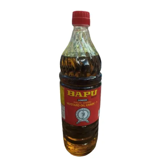 Bapu Mustard Oil, 1L (Kachi Ghani)