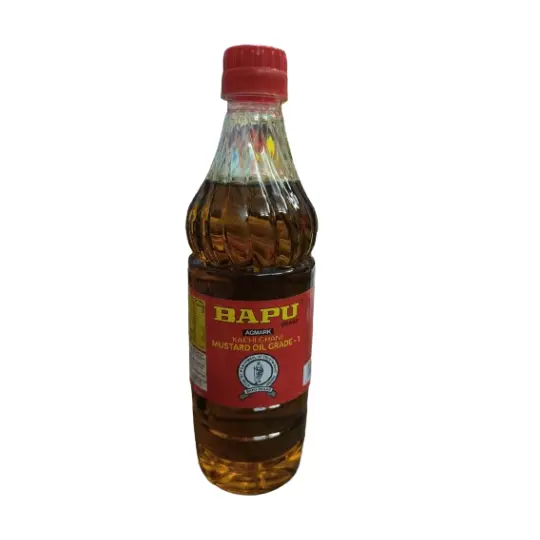Bapu Mustard Oil, 500ml (Kachi Ghani)