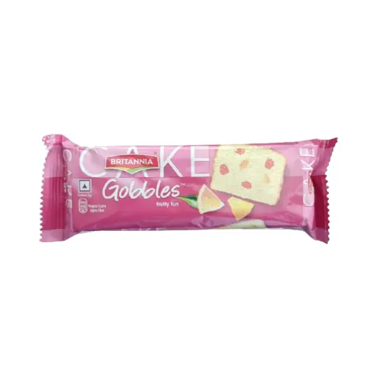 Britannia Gobbles Fruity Fun Cake