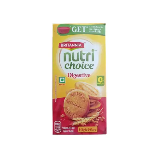 Britannia Nutri Choice Digestive Biscuits - 250 g