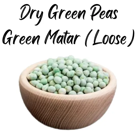 Dry Green Peas(Matar) Loose - 1 Kg