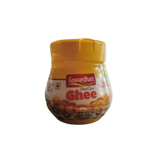 Gowardhan Pure Cow Ghee - 500 ml (Jar)