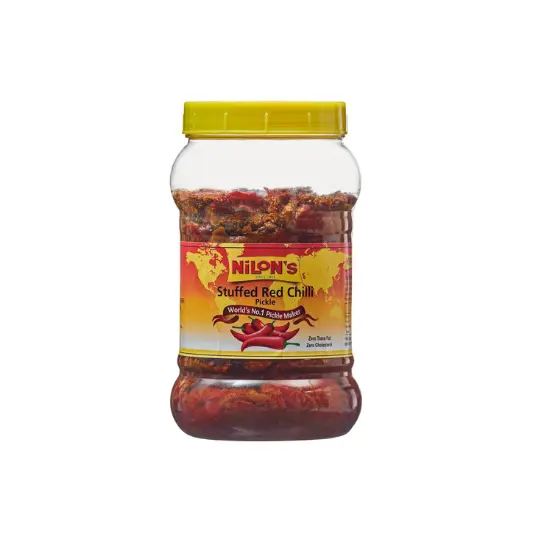 Nilon's-Stuffed-Red-Chilli-Pickle-800-g Nilon's Stuffed Red Chilli Pickle - 800 g