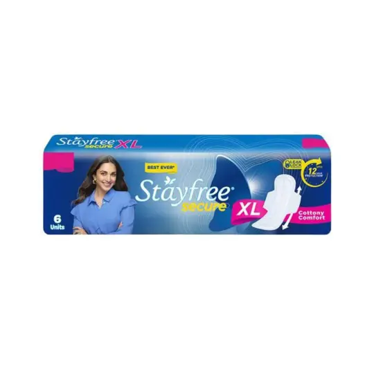 Stayfree-Secure-Sanitary-Pads-XL-6-Units Stayfree Secure Sanitary Pads - XL 6 Units