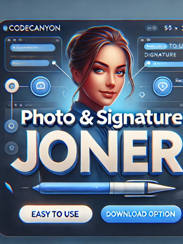 photo and signature joiner
