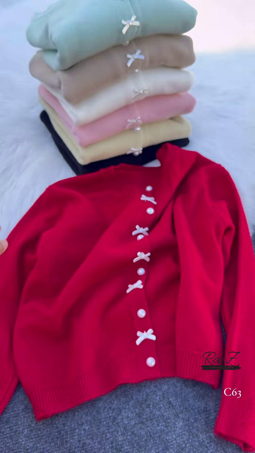 Pearl Bow Cardigan β Soft, Elegant, and Sweetly Feminine β¨π