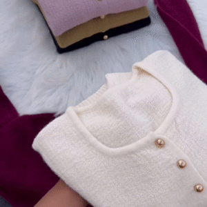 Plush Button Knit Cardigan β Soft, Minimal, and Effortlessly Luxe β¨π§Ά