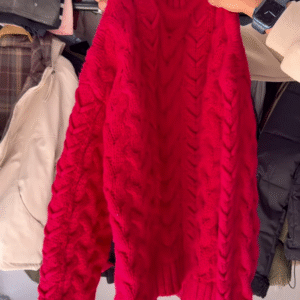 Chunky Cable Turtleneck Sweater β UltraβCozy, Statement Knit for Winter Days βοΈοΏ½