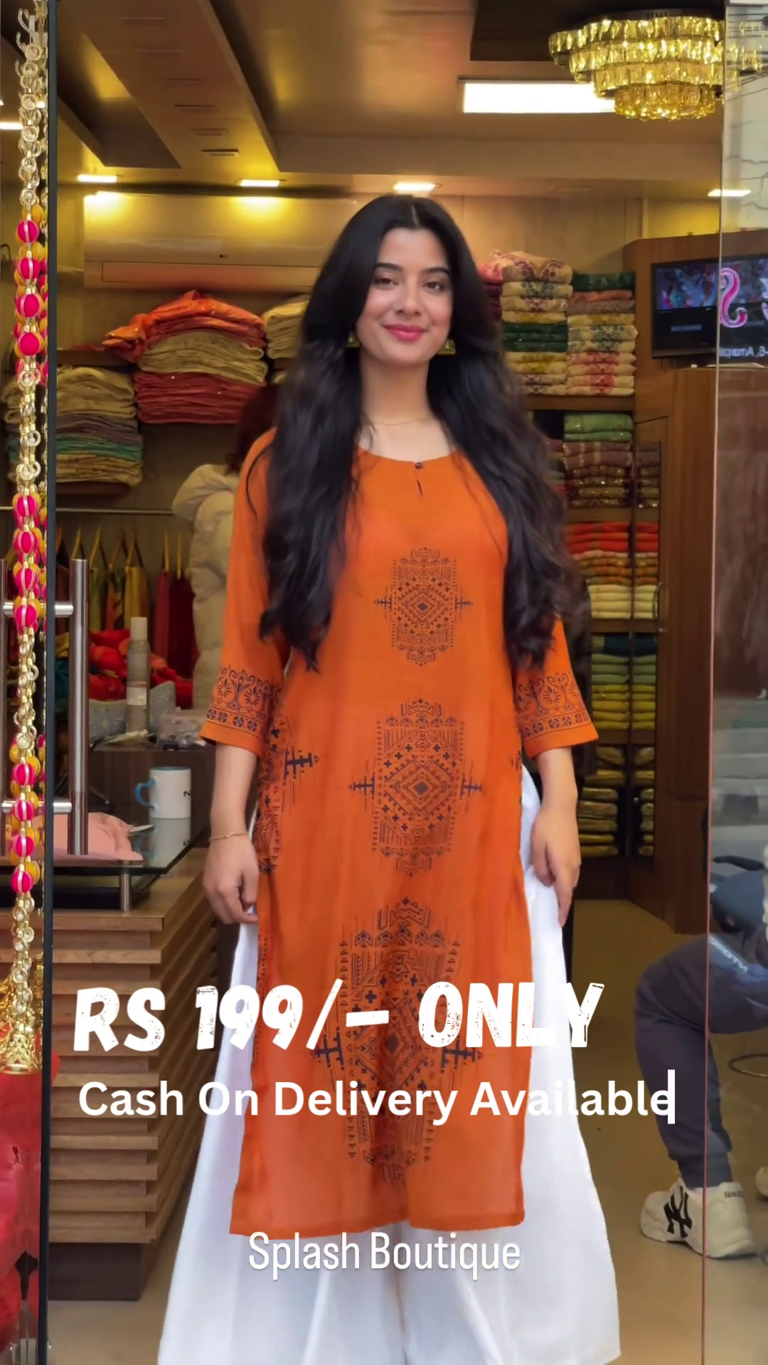 Boho-Chic Printed Kurti – Effortless Ethnic Charm