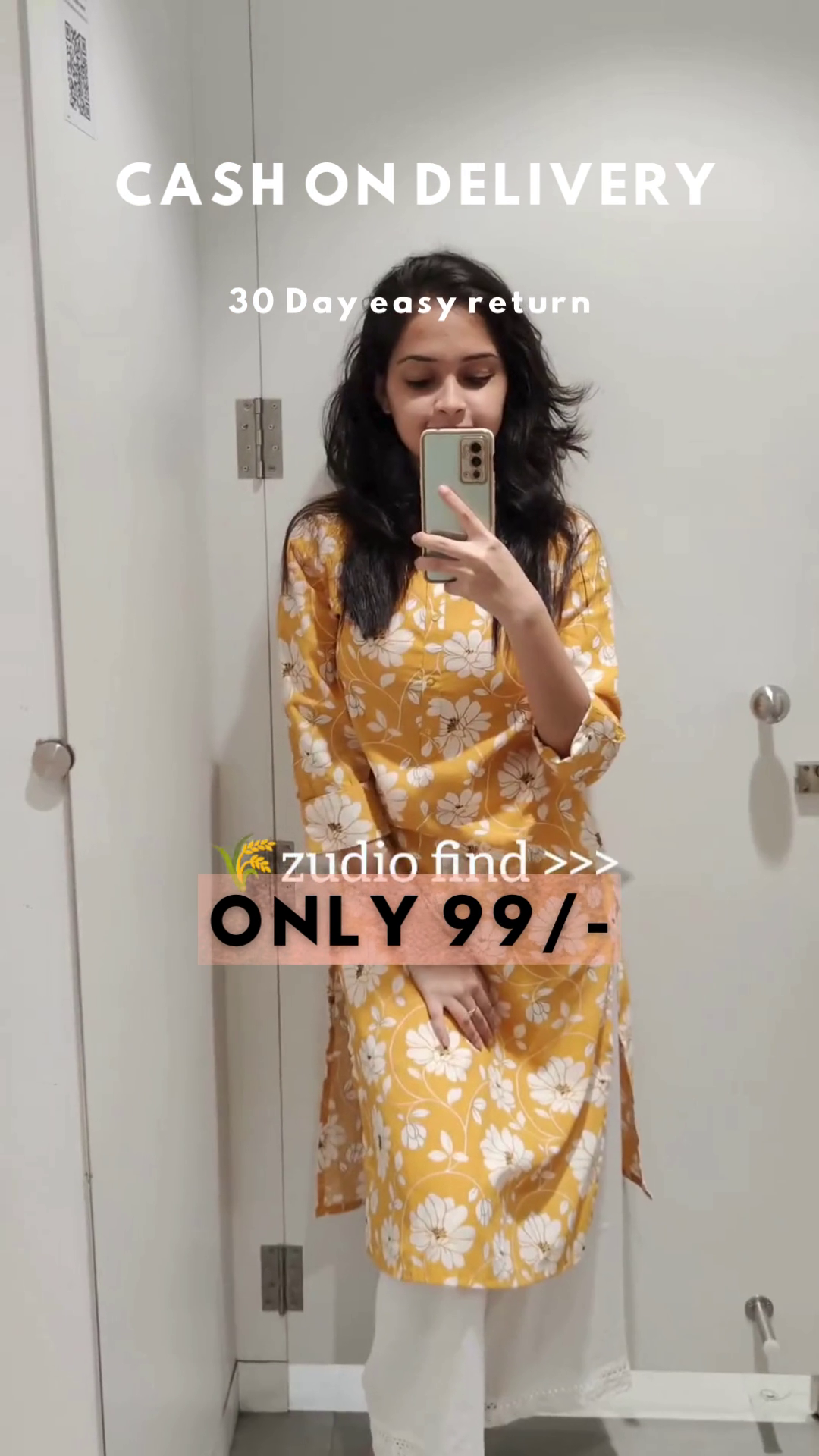 Terracotta Tribal: Geometric Printed Button-Down Kurta - Image 3